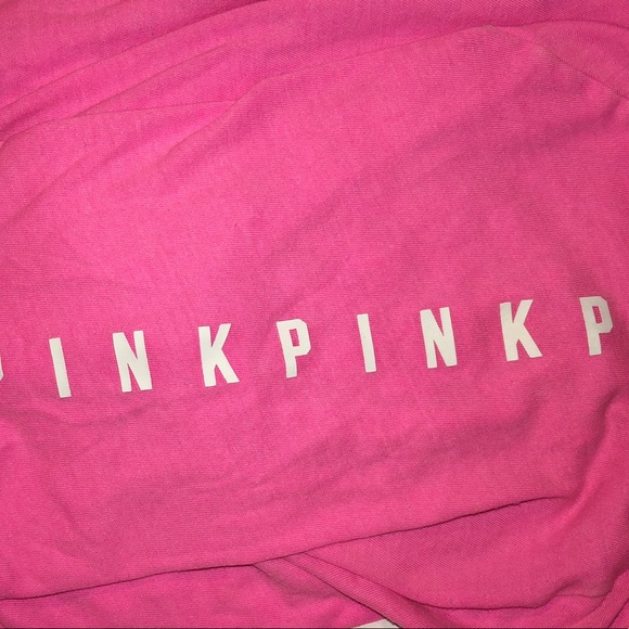 PINK pink tee L * - Picture 2 of 3